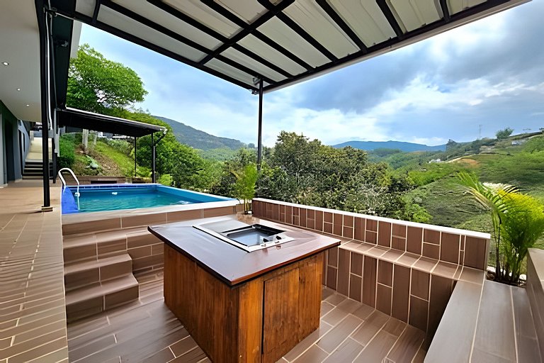 Cabaña 2 Villa Rubí Colibrí House Guatape