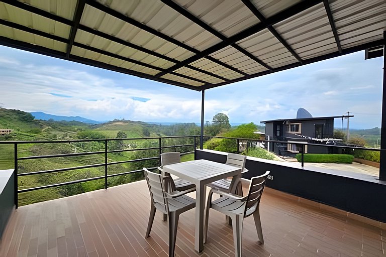 Cabaña 1 Villa Esmeralda Colibrí House en Guatapé
