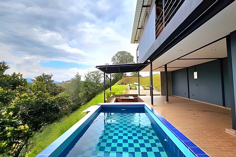 Cabaña 1 Villa Esmeralda Colibrí House en Guatapé